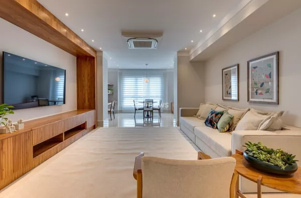 sala de tv casa opus vaca brava - apartamentos de luxo em Goiânia