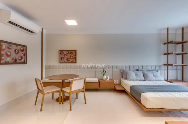 Dormitorio casa opus vaca brava - apartamentos de luxo em Goiânia