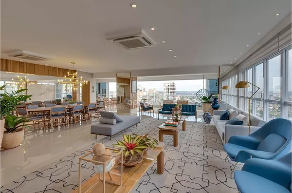 sala de visitas casa opus vaca brava - apartamentos de luxo em Goiânia