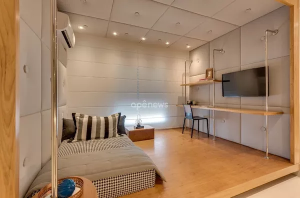 Dormitorio casa opus vaca brava - apartamentos de luxo em Goiânia