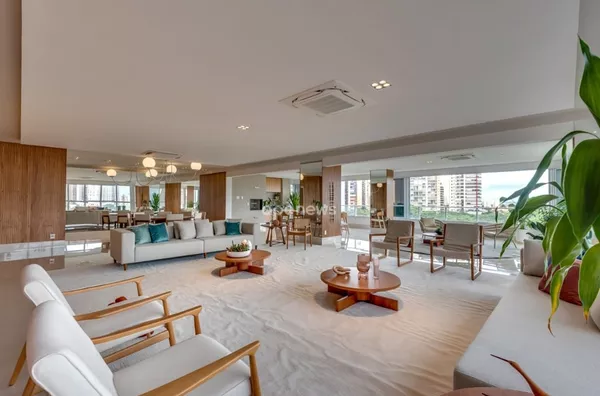 sala de estar casa opus vaca brava - apartamentos de luxo em Goiânia
