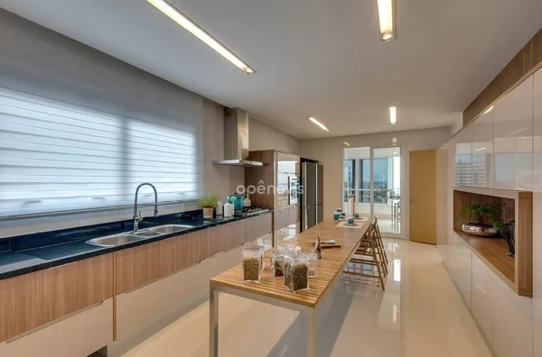 Cozinha casa opus vaca brava - apartamentos de luxo em Goiânia