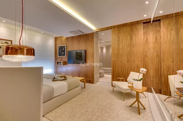 Dormitorio casa opus vaca brava - apartamentos de luxo em Goiânia