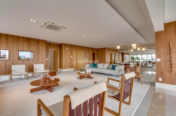 sala de visitas casa opus vaca brava - apartamentos de luxo em Goiânia