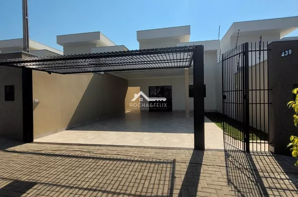 Casa para venda, 1 suíte mais 2 quartos- Bairro Jardim Óases, Paranavaí-PR