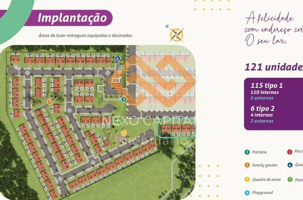 Casa para venda, 2 quarto(s),  Colônia Dona Luíza, Ponta Grossa