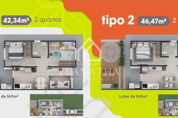 Casa para venda, 2 quarto(s),  Chapada, Ponta Grossa - Foto 3