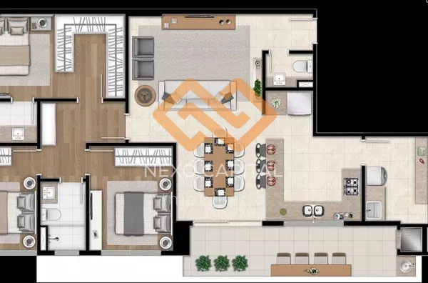 DUPLEX COBERTURA