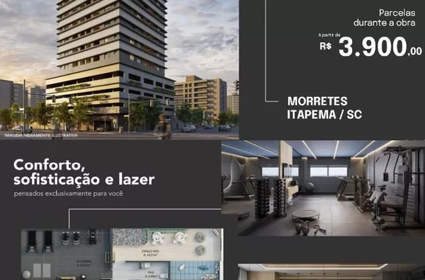 Apartamento para venda,  Morretes, Itapema