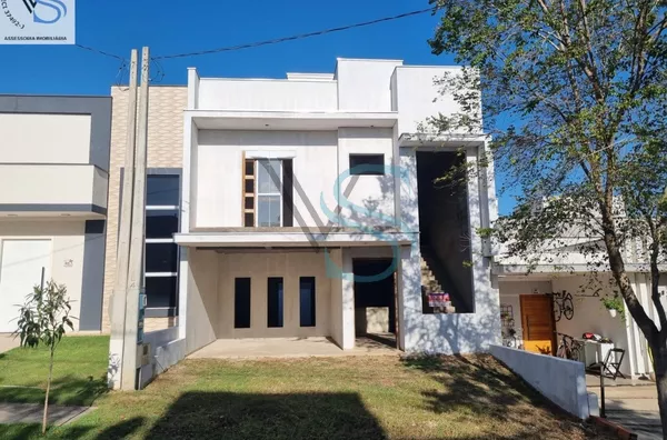 Sobrado no Condomínio Terras de São Francisco em Sorocaba - 209 m² com 3 Suítes