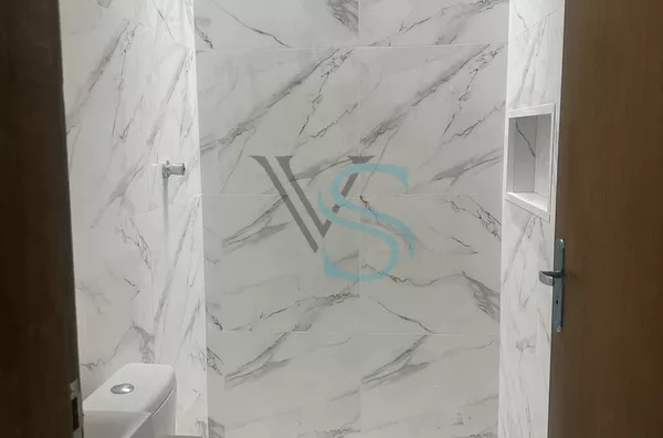 casa com acabamento único 2 dormitórios!