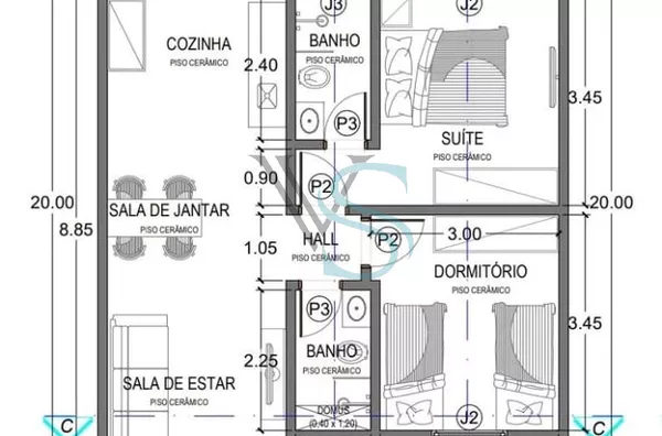 casa no Wanel Ville V