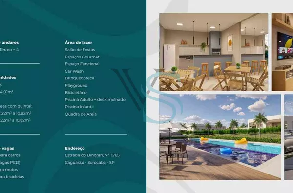 RESIDENCIAL LAR VALENCIA , Apartamento para venda, 2 quarto(s),  Loteamento Dinorá Rosa, Sorocaba