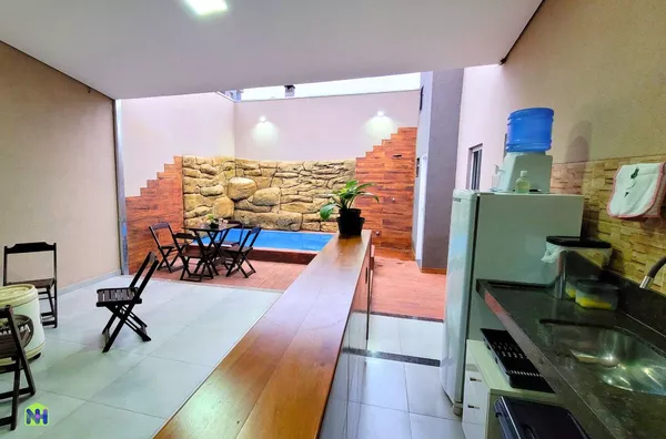 Casa Stone House┃ Temporada┃Acomoda 8 pessoas┃Olímpia SP