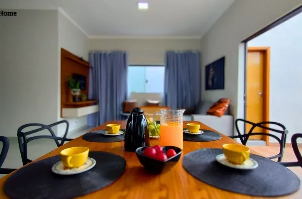 Casa King Home┃Temporada┃Acomoda 8 pessoas┃Olímpia-SP