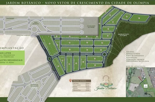 382m² próximo ao Jardim Botânico de Olímpia - Foto 4