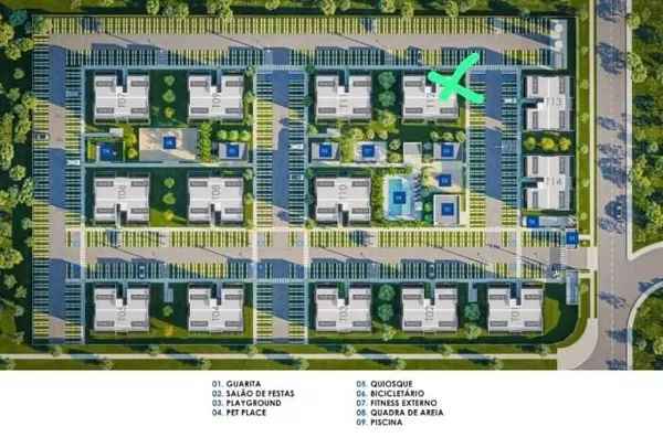 Apartamento para direitos de imóveis e venda, 2 quarto(s),  Jardim Maria Celina, Londrina