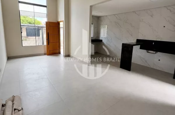 Vendo Casa Moderna no Jardim Pérola - Zona Leste