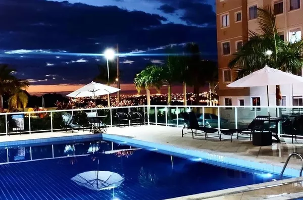 Vendo Direito de Apartamento Mobiliado no Resid Lagoa Dourada - Zona Leste 