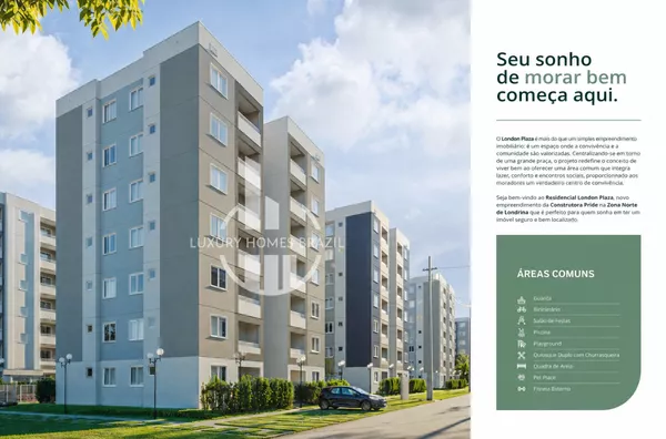 Vendo Direito de Apartamento no Resid London Plaza - Zona Norte 