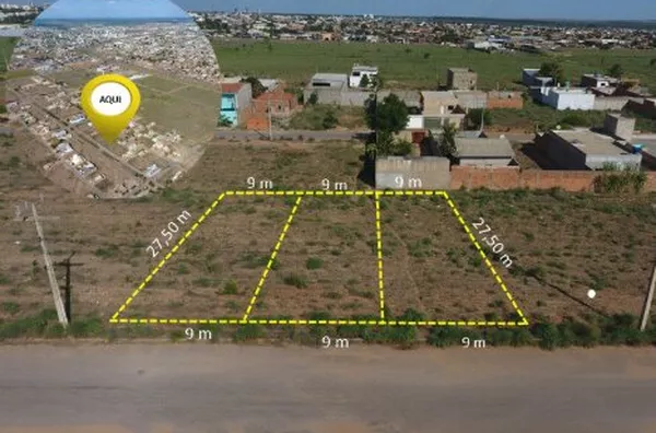 3 Terrenos para venda, Boa vista em Luis Eduardo Magalhaes