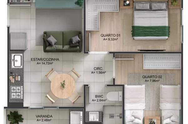 Planta Com Medidas