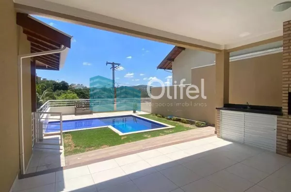 Lindo sobrado em condomínio fechado na cidade de Louveira, com excelente localização, proporcionando contato com a natureza, excelente qualidade de vida, além de estar próximo ao centro e principais vias de acesso. Conta com 3 suítes, varanda,  lavabo, ba - Foto 5