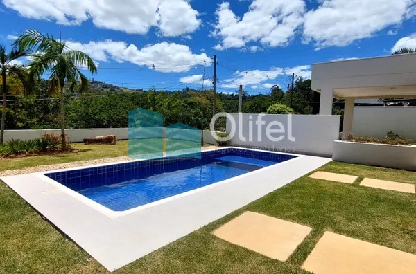 Excelente casa  em condomínio de alto padrão na cidade de Vinhedo.Sendo três suítes, escritório , lavabo, sala dois ambientes, cozinha integrada com sala de jantar, espaço gourmet, ar condicionado,  armários em todos os ambientes , piscina a - Foto 6