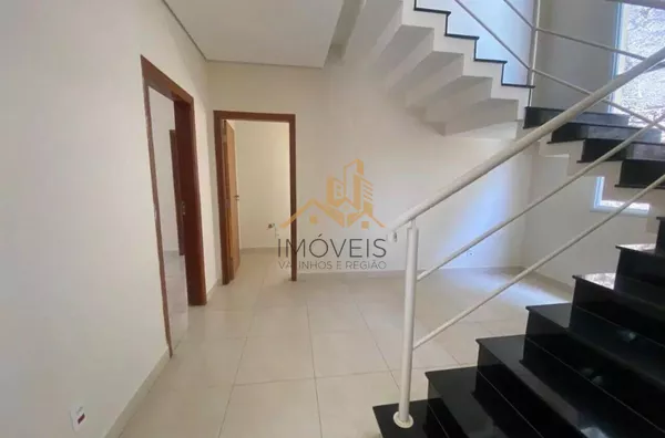 Lindo sobrado em condomínio fechado na cidade de Louveira, com excelente localização, proporcionando contato com a natureza, excelente qualidade de vida, além de estar próximo ao centro e principais vias de acesso. Conta com 3 suítes, varanda, lavabo, ba - Foto 16
