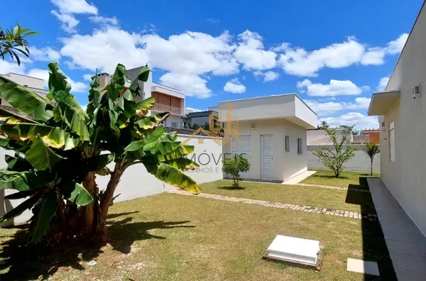 Excelente casa  em condomínio de alto padrão na cidade de Vinhedo.Sendo três suítes, escritório , lavabo, sala dois ambientes, cozinha integrada com sala de jantar, espaço gourmet, ar condicionado,  armários em todos os ambientes , piscina a - Foto 34