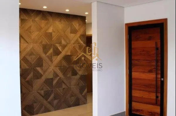 Excelente casa térrea em condomínio fechado na cidade de Louveira com 3 dormitórios, sendo 1 suíte, sala ampla para 2 ambientes, pé direito duplo, lavabo, banheiro social, conceito integrado, área gourmet e quintal.  Agende a sua visita - Foto 6