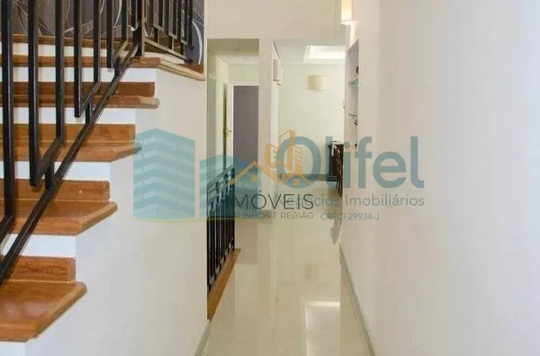 Casa residencial à venda, condomínio Estância Marambaia, Vinhedo. Maravilhosa casa, implantada em 4 lotes unificados que são passíveis de desmembramento, recentemente reformada, possui sala de estar com varanda e lago de carpas, sala de jantar, home theat - Foto 7