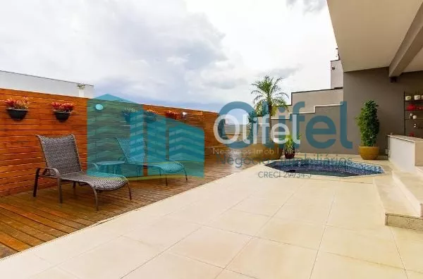 Excelente sobrado no Condomínio Swiss park na cidade de Campinas com excelente acabamento com 4 dormitórios, sendo 2 amplas suítes, closet, hidromassagem, amplas salas de estar, jantar com ambientes integrados ao lazer, sala de cinema, dependência de serv - Foto 10