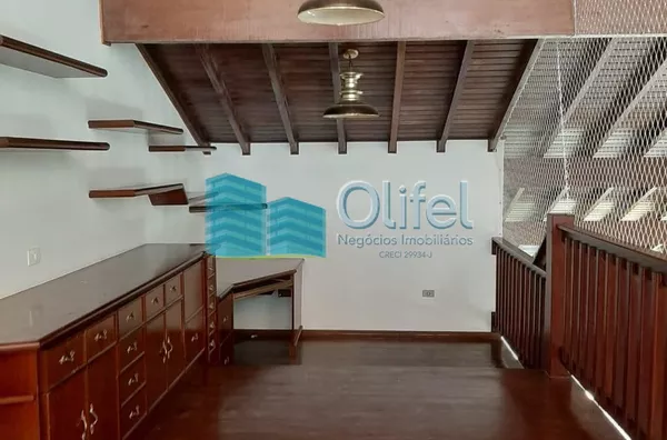 Maravilhosa casa no condomínio Marambaia na cidade de Vinhedo,  com 4 grandes suítes ensolaradas com hidro, suíte master com lareira e closet, 6 amplas salas com pé direito duplo em Ipê e Mezanino, 2 lindas lareiras, 2 cozinhas planejadas, escritório plan - Foto 13