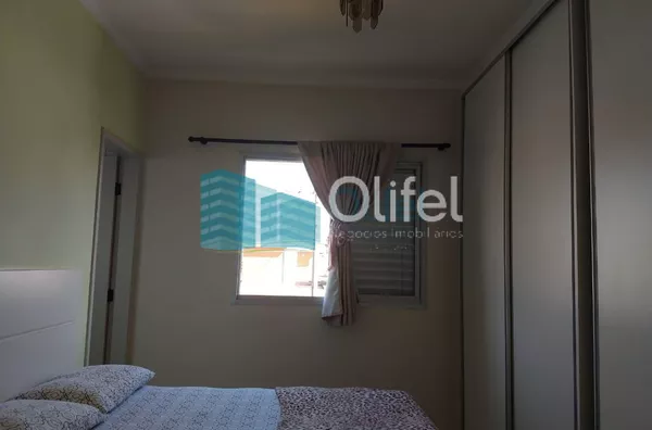 Excelente apartamento no centro da cidade de Louveira,  com 2 dormitórios, sendo 1 suíte com armário, sacada, banheiro social, ampla sala com 2 ambientes, cozinha planejada, lavanderia, vaga de garagem coberta, elevador, piscina e salão de festas.  Próxim - Foto 17