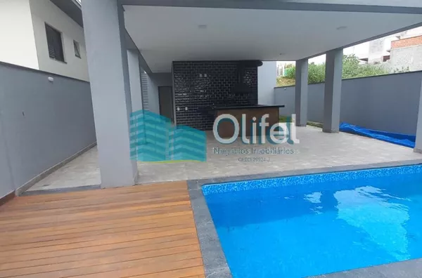 Excelente casa nova, assobradada,  em condomínio fechado na cidade de  Louveira. Condomínio conta com lazer completo com salão de festas, piscina, playground, campo de futebol, churrasqueira, academia, salão de jogos, brinquedoteca. redário, pet play, ves - Foto 21