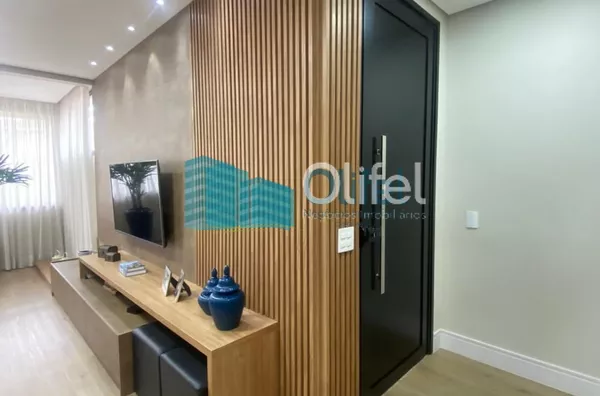 Lindo sobrado moderno, com acabamento fino, em condomínio fechado na cidade de Louveira,  com 3 amplas suítes, sendo a master com closet , ducha dupla,  banheira de imersão e varanda. Amplas  salas de estar, janter e TV, escritório,  terraço coberto, espa - Foto 34