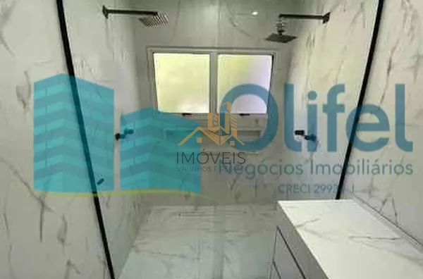 Excelente casa com 306 m², no melhor condomínio de Louveira, 01 suíte máster (closet e banho amplos com varanda + 02 dormitórios amplos, sala ampla e sala de jantar. Todos ambientes com ar condicionado novo. Cozinha, despensa, lavanderia, escritório e áre - Foto 14