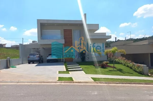 Lindo sobrado com excelente acabamento no  condomínio  Santa Isabel na cidade de Louveira com bastante verde, ideal para quem busca tranquilidade para a família e os amigos.  A casa conta com 3 suítes, sala ampla com pé direito duplo, cozinha rica em armá - Foto 13