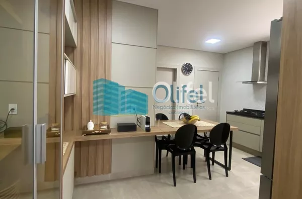Lindo sobrado moderno, com acabamento fino, em condomínio fechado na cidade de Louveira,  com 3 amplas suítes, sendo a master com closet , ducha dupla,  banheira de imersão e varanda. Amplas  salas de estar, janter e TV, escritório,  terraço coberto, espa - Foto 43