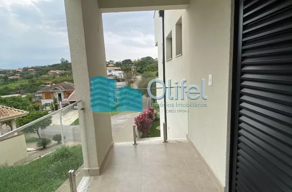 Lindo sobrado moderno, com acabamento fino, em condomínio fechado na cidade de Louveira,  com 3 amplas suítes, sendo a master com closet , ducha dupla,  banheira de imersão e varanda. Amplas  salas de estar, janter e TV, escritório,  terraço coberto, espa - Foto 31