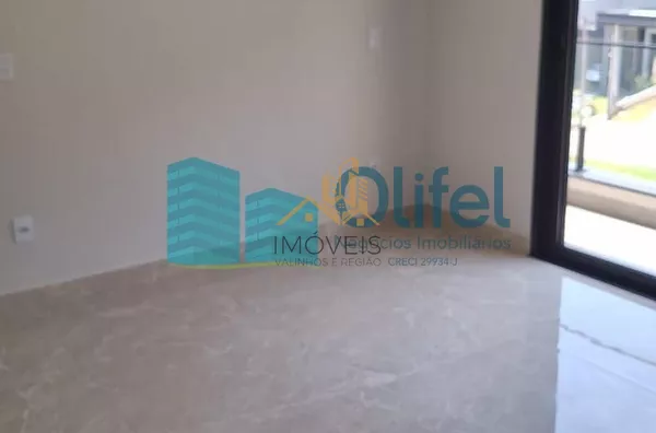 Excelente casa térrea,  novíssima,  em um dos condomínios mais procurados da cidade de Louveira com acabamento de primeira linha, telhado com telhas sanduiche que garantem conforto térmico da casa, proporcionando enorme conforto para sua família.  São 3 a - Foto 58