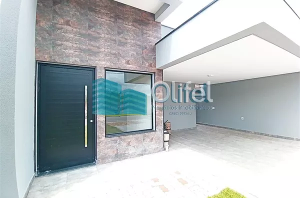 Excelente casa nova, assobradada,  em condomínio fechado na cidade de  Louveira. Condomínio conta com lazer completo com salão de festas, piscina, playground, campo de futebol, churrasqueira, academia, salão de jogos, brinquedoteca. redário, pet play, ves - Foto 2