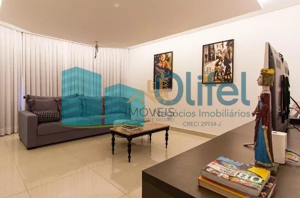 Excelente sobrado no Condomínio Swiss park na cidade de Campinas com excelente acabamento com 4 dormitórios, sendo 2 amplas suítes, closet, hidromassagem, amplas salas de estar, jantar com ambientes integrados ao lazer, sala de cinema, dependência de serv - Foto 4