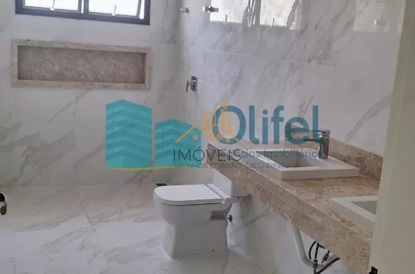 Excelente casa térrea,  novíssima,  em um dos condomínios mais procurados da cidade de Louveira com acabamento de primeira linha, telhado com telhas sanduiche que garantem conforto térmico da casa, proporcionando enorme conforto para sua família.  São 3 a - Foto 55