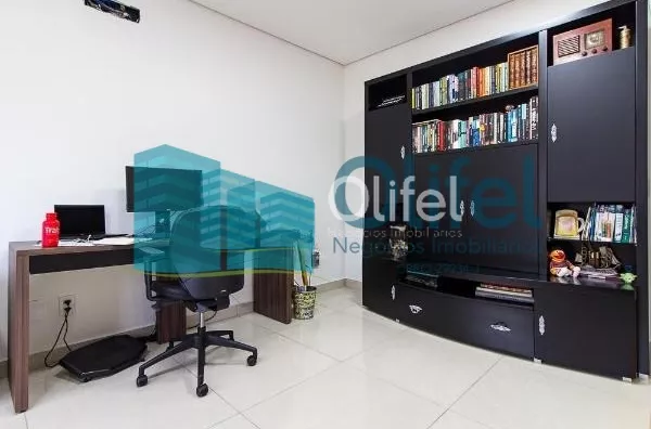 Excelente sobrado no Condomínio Swiss park na cidade de Campinas com excelente acabamento com 4 dormitórios, sendo 2 amplas suítes, closet, hidromassagem, amplas salas de estar, jantar com ambientes integrados ao lazer, sala de cinema, dependência de serv - Foto 6