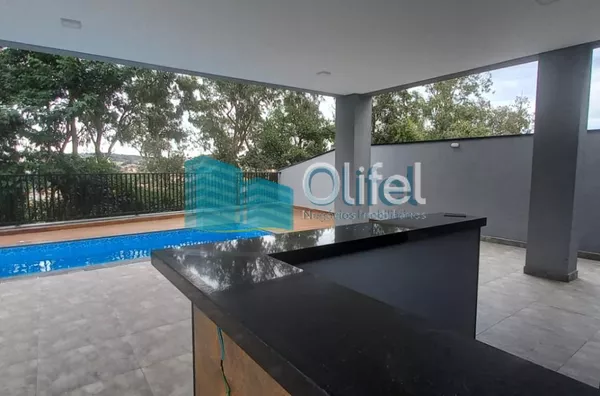 Excelente casa nova, assobradada,  em condomínio fechado na cidade de  Louveira. Condomínio conta com lazer completo com salão de festas, piscina, playground, campo de futebol, churrasqueira, academia, salão de jogos, brinquedoteca. redário, pet play, ves - Foto 19