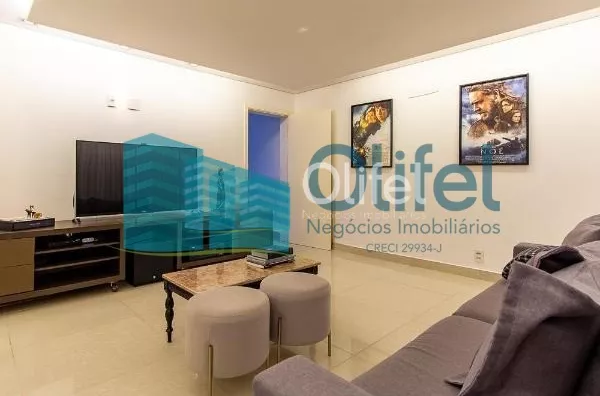 Excelente sobrado no Condomínio Swiss park na cidade de Campinas com excelente acabamento com 4 dormitórios, sendo 2 amplas suítes, closet, hidromassagem, amplas salas de estar, jantar com ambientes integrados ao lazer, sala de cinema, dependência de serv - Foto 5