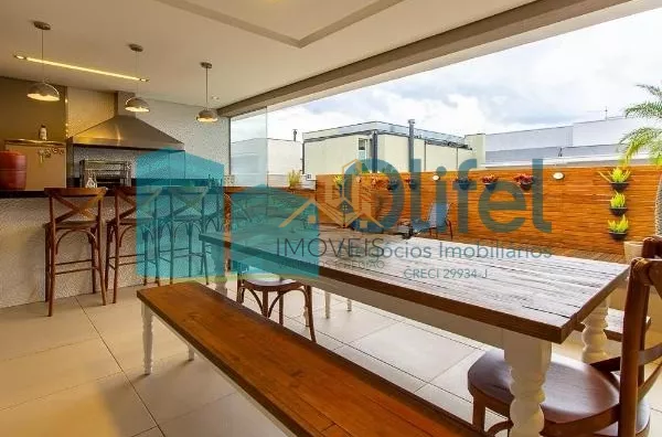 Excelente sobrado no Condomínio Swiss park na cidade de Campinas com excelente acabamento com 4 dormitórios, sendo 2 amplas suítes, closet, hidromassagem, amplas salas de estar, jantar com ambientes integrados ao lazer, sala de cinema, dependência de serv - Foto 14