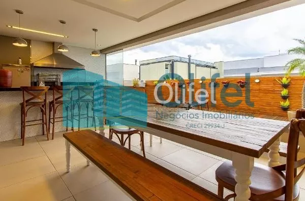 Excelente sobrado no Condomínio Swiss park na cidade de Campinas com excelente acabamento com 4 dormitórios, sendo 2 amplas suítes, closet, hidromassagem, amplas salas de estar, jantar com ambientes integrados ao lazer, sala de cinema, dependência de serv - Foto 14